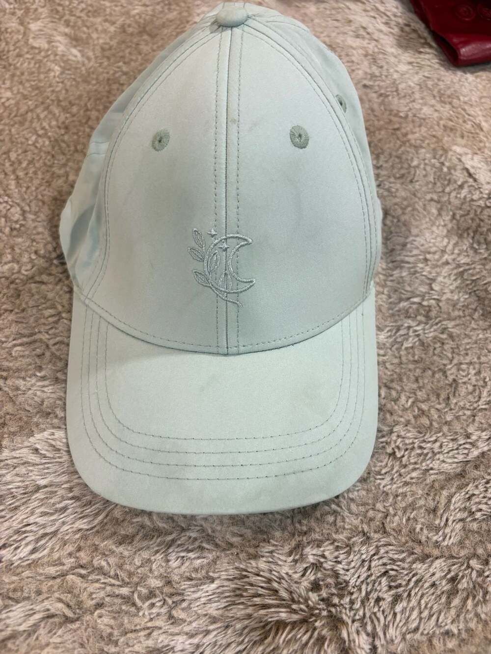 Blogilates Celestial Cross-Back Baseball Cap Sage Green